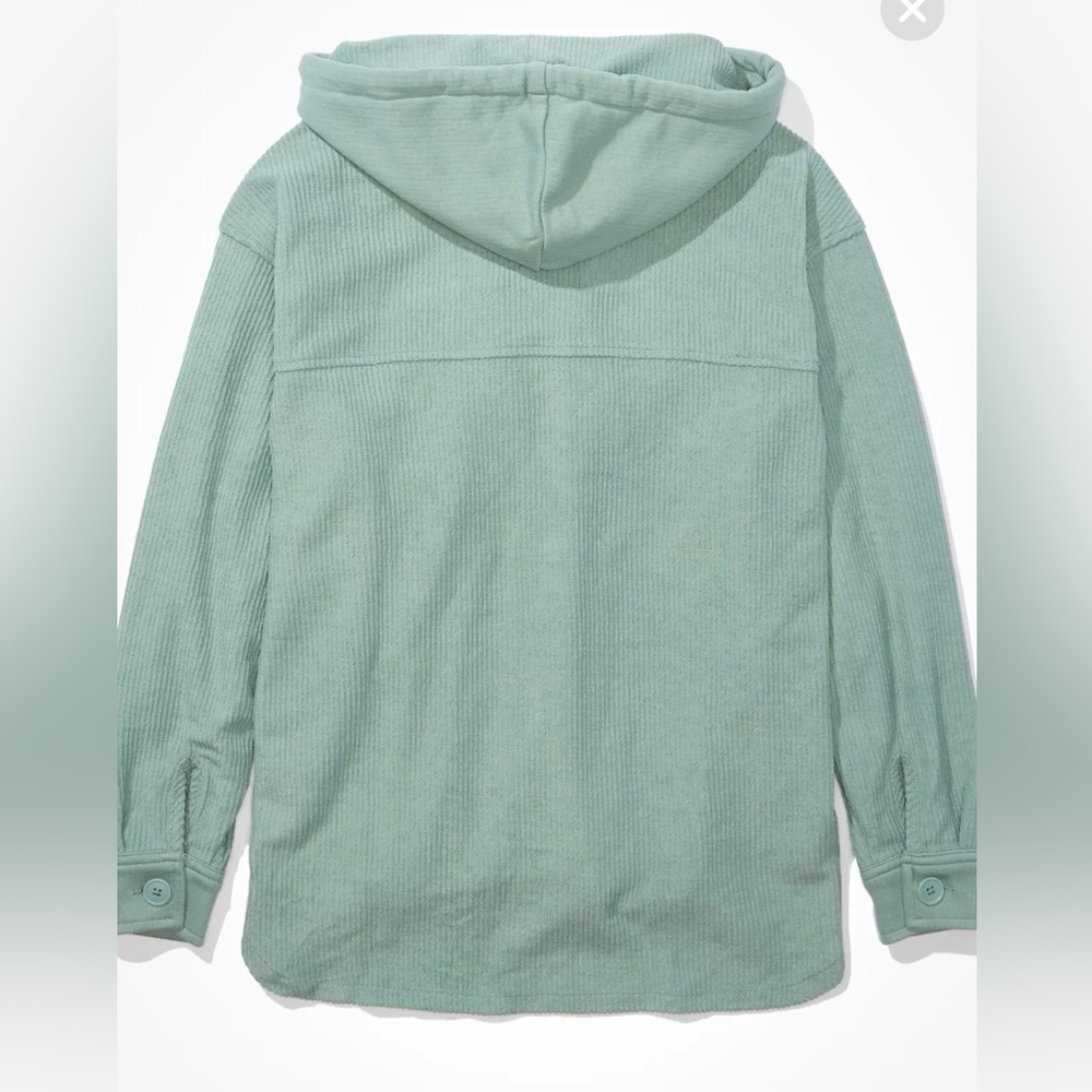 AE Oversized Button-Up Shacket - Picture 5 of 14